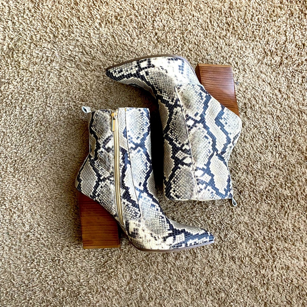 Bleecker & Bond Python Bootie - Picture 3 of 4
